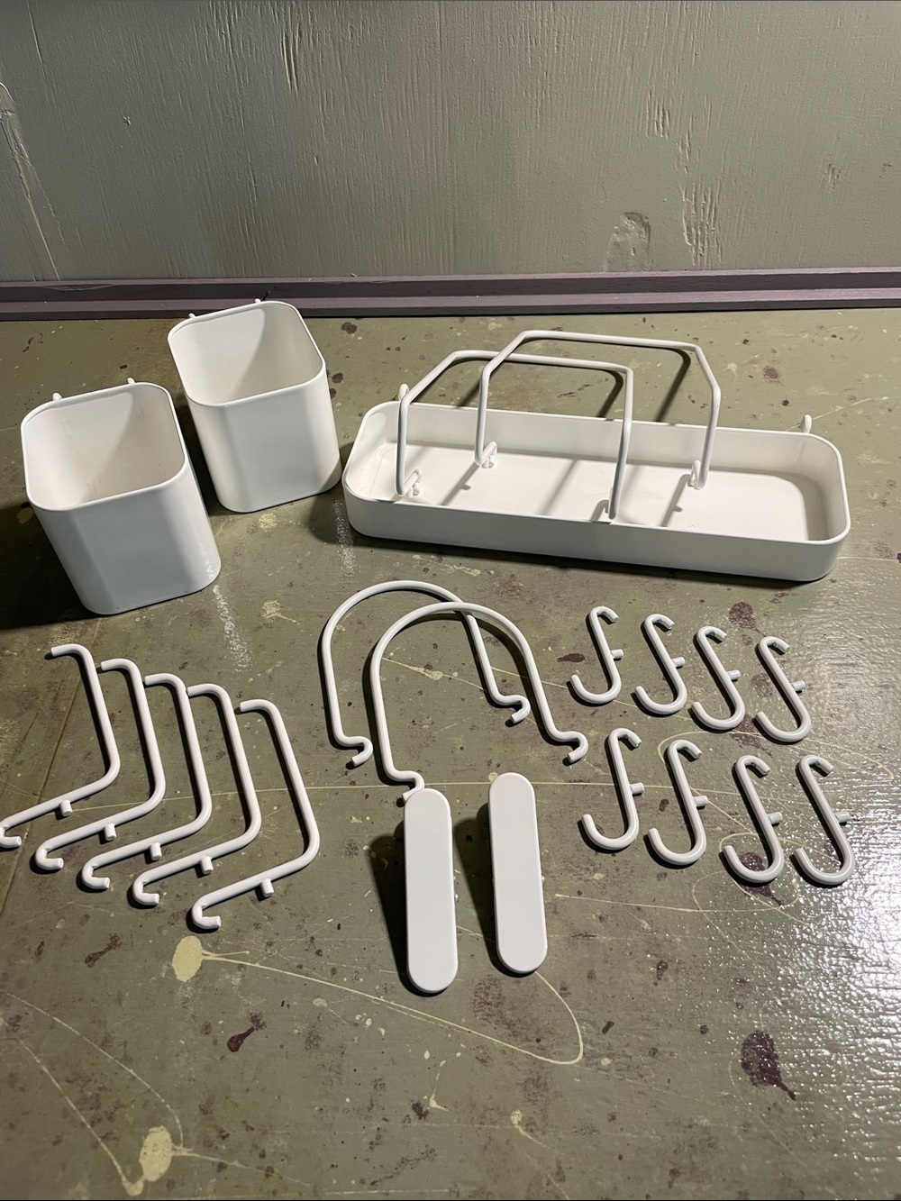 IKEA pegboard accessories